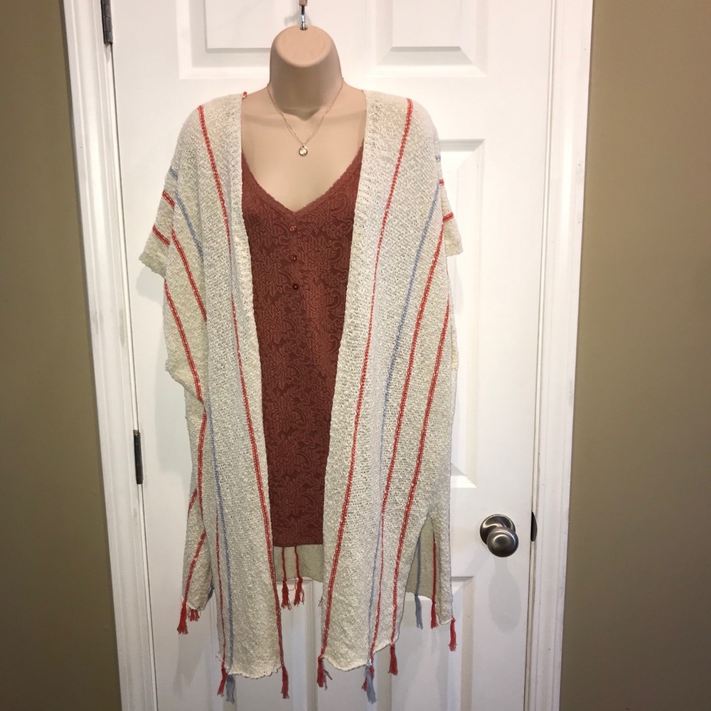 By Together Bree Tassel Boutique Cardigan Size M/L